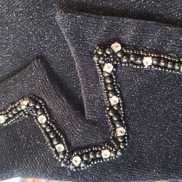 Bisou Bisou Black Sparkly Jacket - Picture 16 of 16